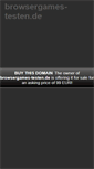 Mobile Screenshot of browsergames-testen.de